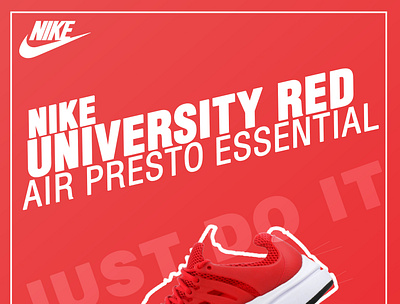 Nike Shoes branding design flat lettering minimal nike portfolio type typography web website