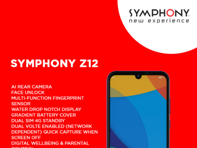 Symphony Z12 Poster Design