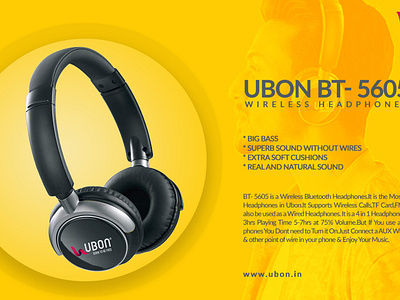 Ubon BT  5605 Wireless Headphones