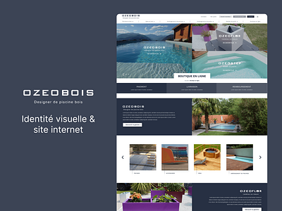 Création identité visuelle et site internet Ozeobois