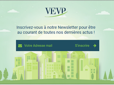 Popine newsletter VEVP design newsletter popine vevp webdesign website