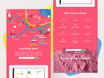 Landing Page For Early Adopters design illustration ui vector web website