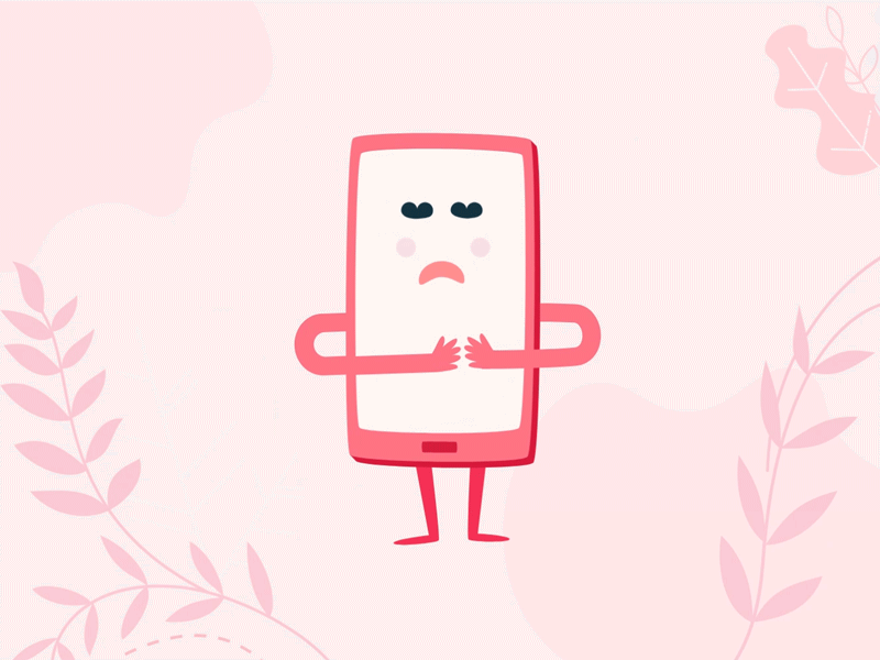 Appy valentine's day adobe xd app design auto animate illustration interaction design