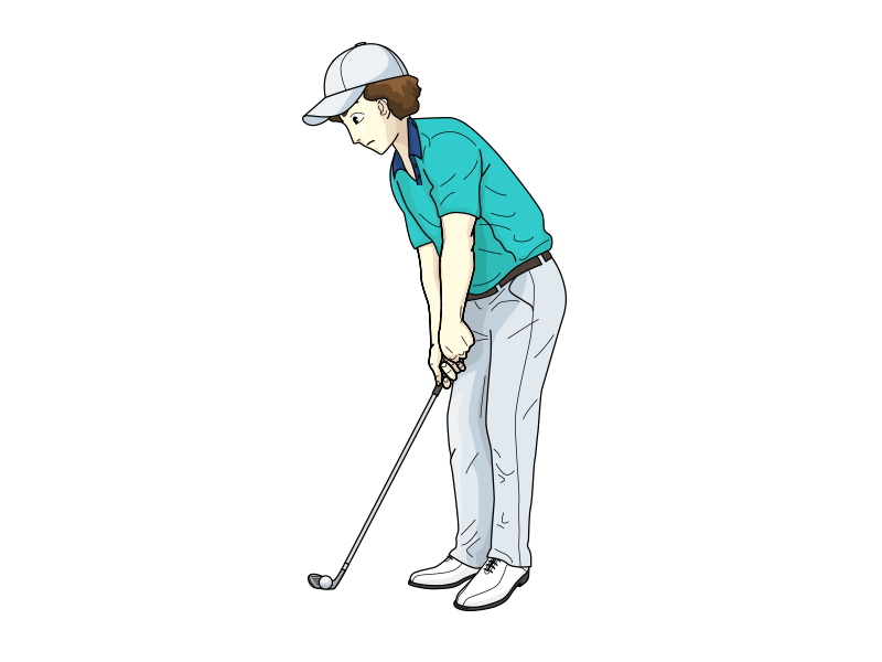 Fourth Round Golf: Chipping Animation 3