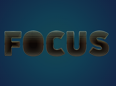 FOCUS 3d affinity designer branding design icon illustration sketch ui ux vector