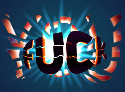 FUCK YOU 3d affinity designer branding design icon illustration logo sketch ui ux vector
