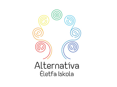 Alternatíva School Logo branding logo