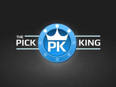 The Pick King Logo Redesign logo mobile pick king redesign