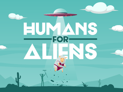 Humans For Aliens abduction aliens for funny humans humor sheep