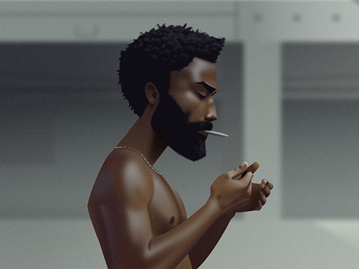 Childish Gambino figmadesign illustration