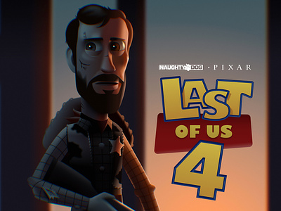 Toy Story meets Last of Us - New Figma Illustration character concept figma illustration lastofus toystory