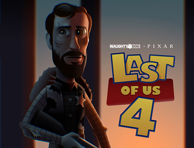 Toy Story meets Last of Us - New Figma Illustration character concept figma illustration lastofus toystory
