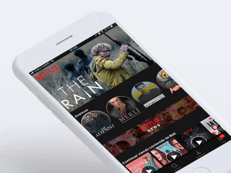 Netflix News Concept