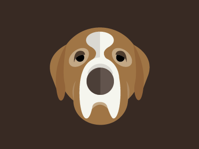 Dog dog illustration vector