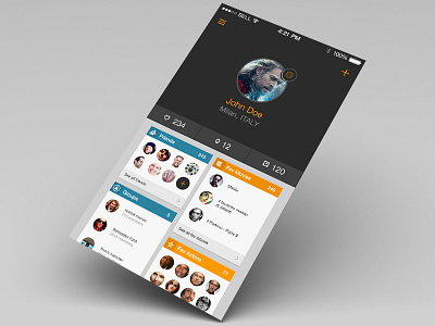 Profile app blu ios7 iphone orange profile