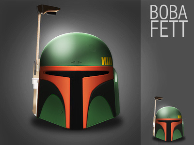 Boba Fett Helmet helmet icon photoshop star wars