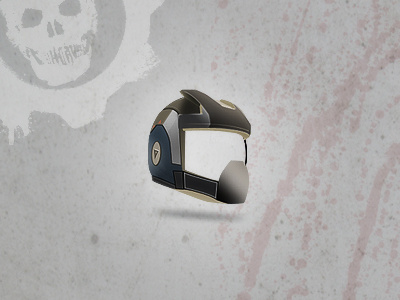 GOW - Carmine Helmet helmet icon photoshop