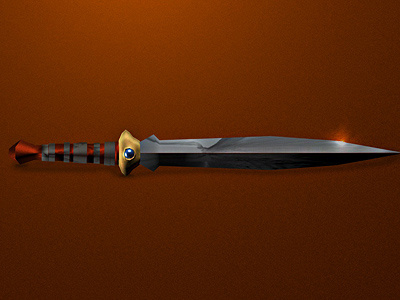 Sword [Low poly] cinema 4d sword