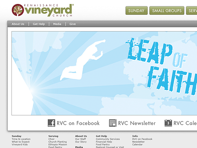 RenVC.com homepage illustration web design wesites