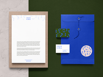 Igor Lima - Psicologia branding card design letter logo print psychology symbol type typography