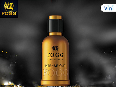 FOGG SCENT INTENSE OUD branding design illustration vector