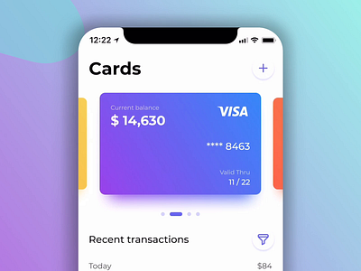 Banking app interactions animation app bank app card animation clean app design design figma fin tech fin tech finance app ios app iphone x payment app payment form protopie ui ux animation