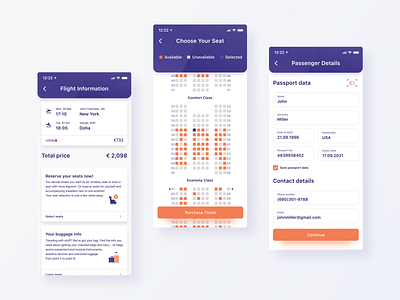 Book a flight app booking figma flight flight booking ios app iphone x mobile app design payment product design qatar transportation ui