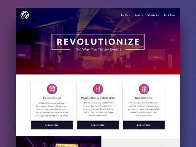 Dyndes Homepage homepage web design