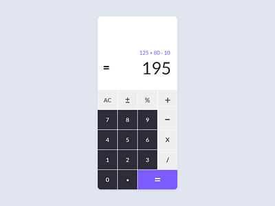 Daily UI 004 - Calculator adobe xd branding calculate calculator calculator app conception conception ux daily 100 challenge dailyui dailyui004 dailyuichallenge dayly ui ui ui ux uidesign uidesignchallenge ux