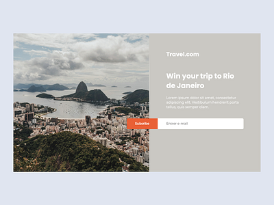 Daily UI 026 - Subscribe adobe xd clean conception ux daily daily 100 challenge daily ui dailyui dailyui026 dailyuichallenge rio rio de janeiro subscribe ui uidesign ux