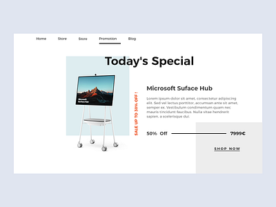 Daily UI 036 - Special Offer