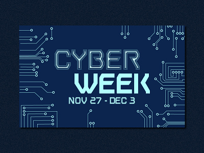 Cyber Week Email Banner