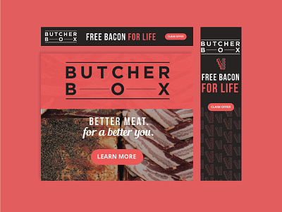 Banner Ads / Butcher Box