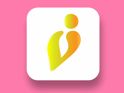 Daily UI Challenge 005- App Icon app concept app icon app icon design app icon designers daily ui daily ui 005 feminine font feminine logo feminist femme gradient gradient design gradient icon gradient logo icon design pink user interface user interface design user interface designer yellow