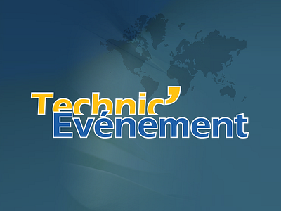Logo Technic Evenement illustrator logo