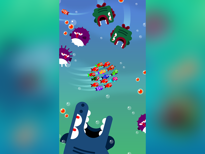 Fish & Trip ios vector fish game