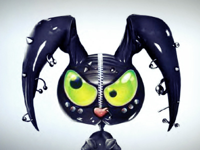 CHARACTER DESIGN 2d art character design concept art digital painting evil illustration photoshop rabbit