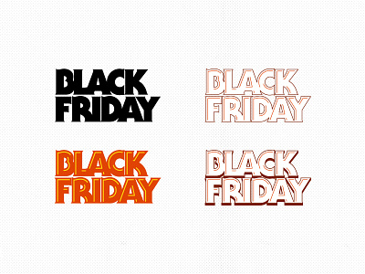 Black Friday concepts black friday corporate holiday serif gothic typography