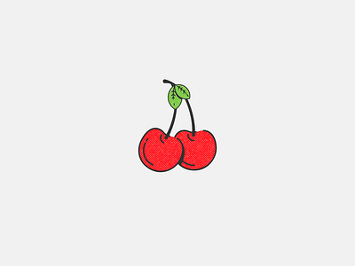 🍒 cherries illustration vector illustration