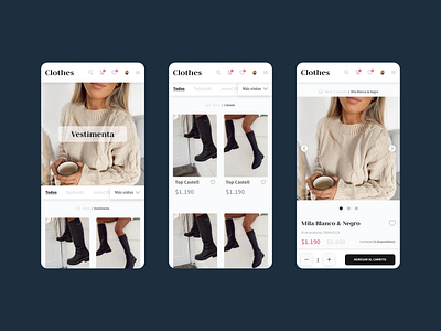 UI Design Ecommerce