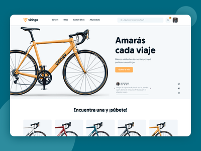 Viringo - Product E-Commerce (3) bikes bikeshop design eccomerce ecommerce interface typography ui uidesign uiuxdesign ux