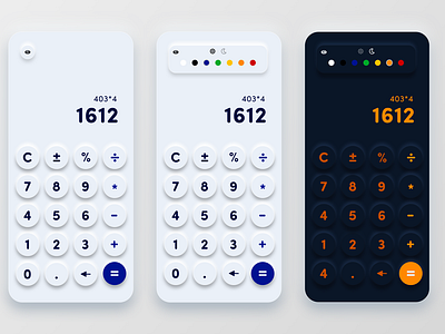 Daily UI #4 - Calculator