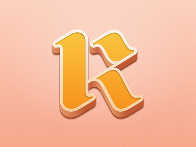 K art k letter lettering minimal sketch type typography