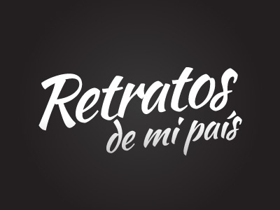 Logo Retratos de mi país logo