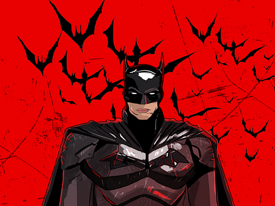 THE BATMAN by Mujtaba Nadeem on Dribbble