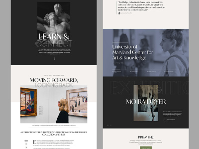 Art Gallery Homepage art gallery homepage landing page landingpage sketch typography ui ux web design website