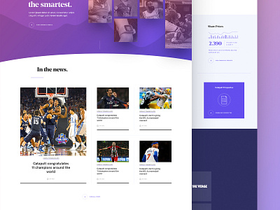 Sports Tech Corporate Site 