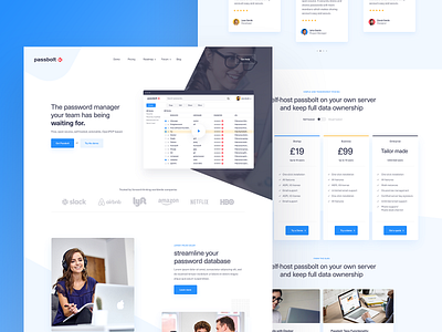 Landing page