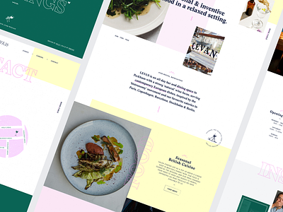 Restaurant homepage