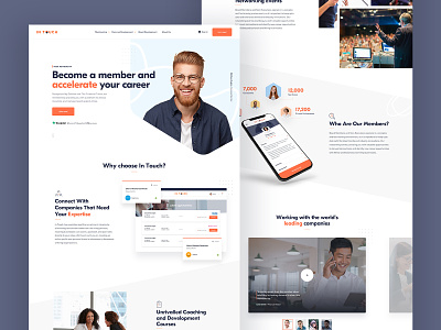 Landing page homepage iphone landing page recruitment sketch typogrpahy ui ux web design website